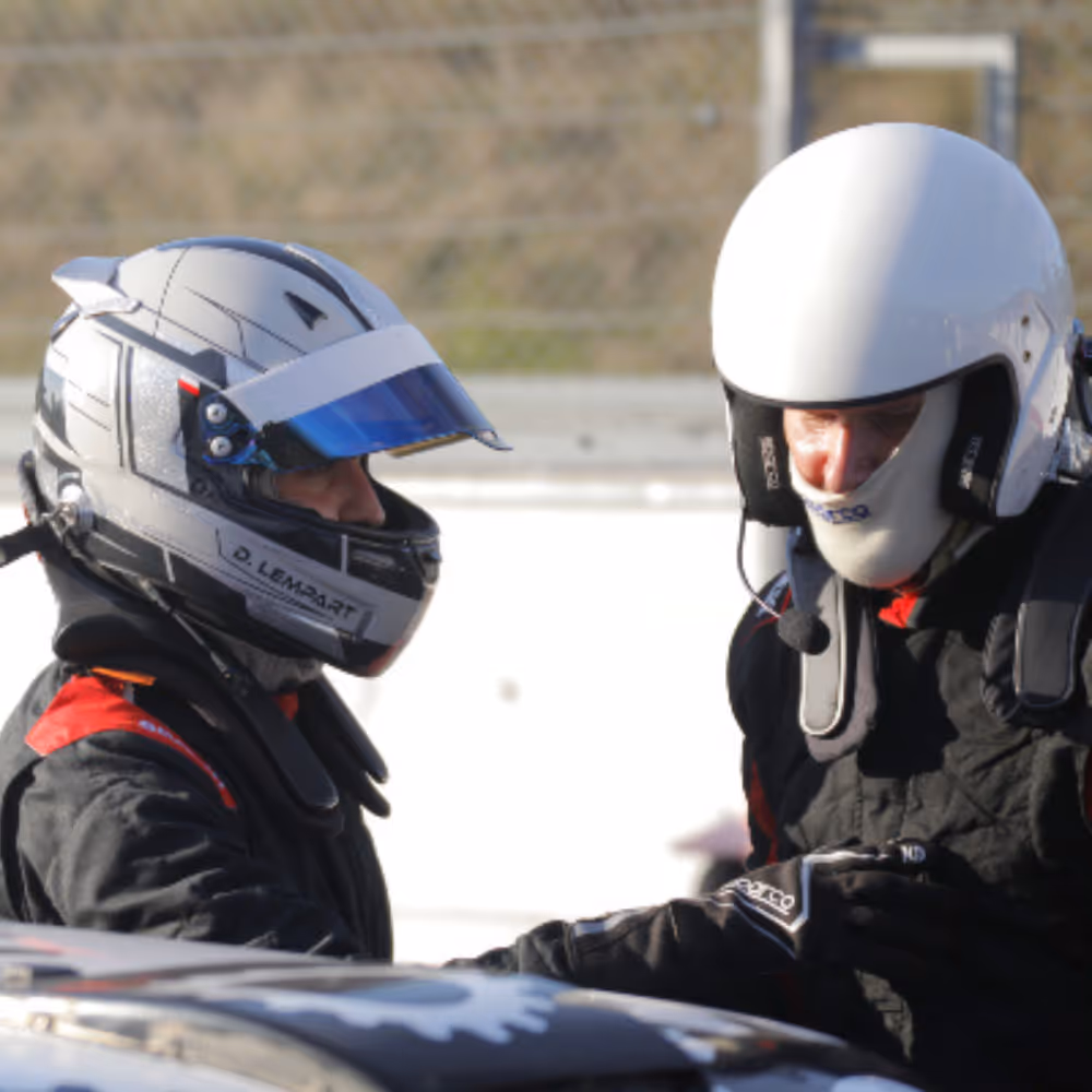 Porsche on track